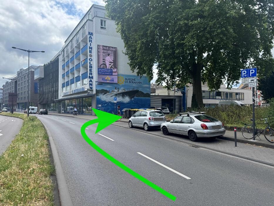 Bilder ampido Parkplatz