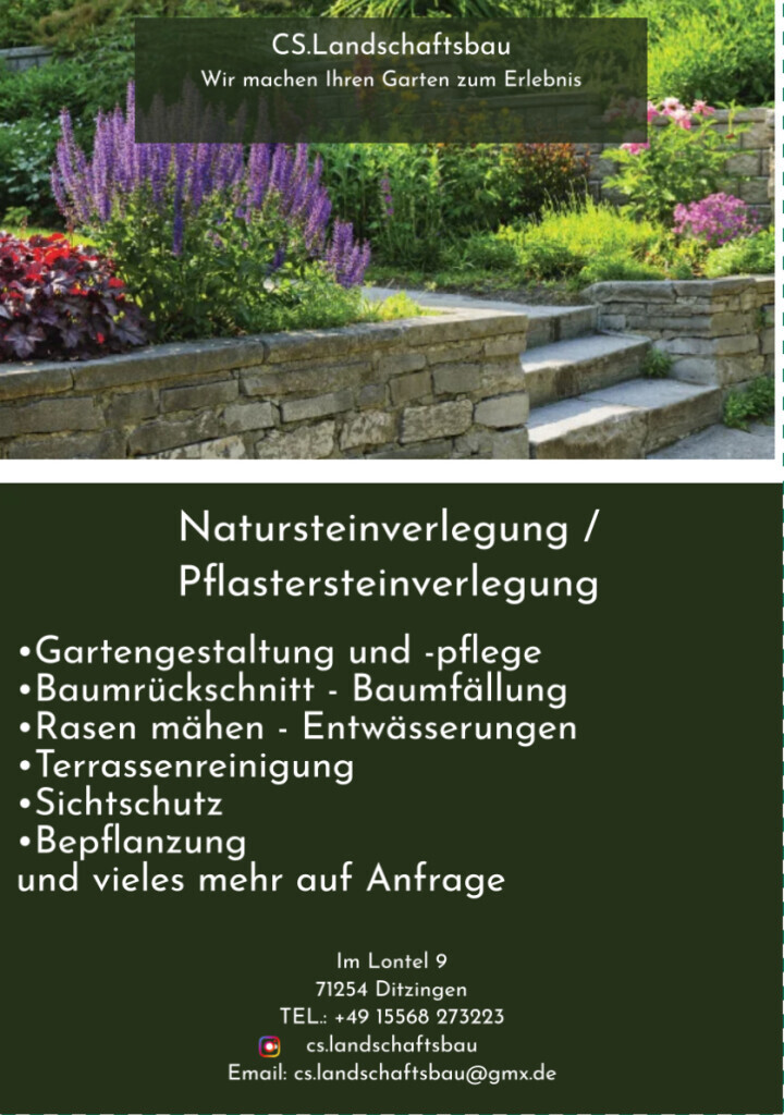 Bilder CS Garten & Landschaftsbau