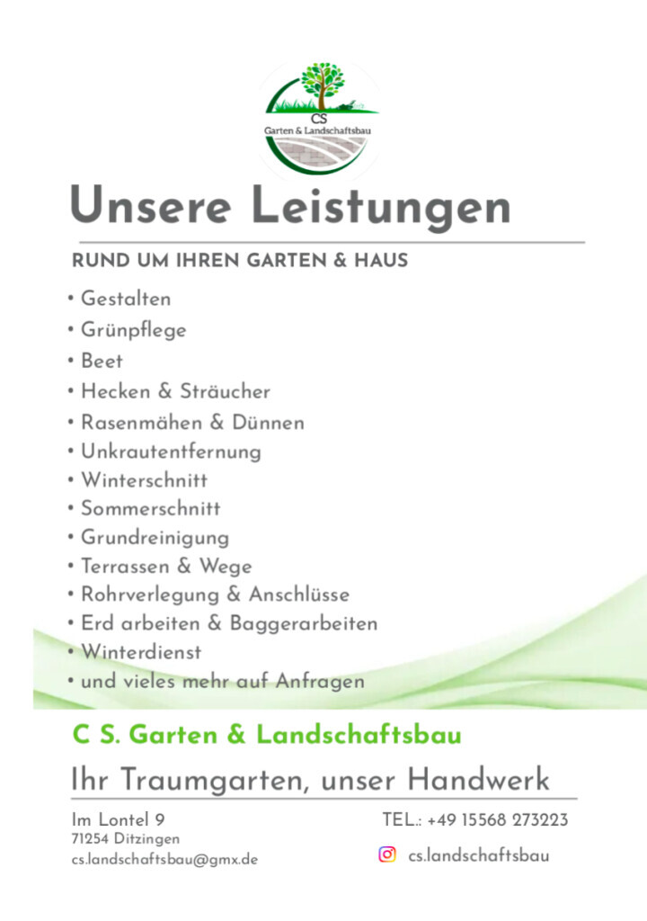 Bilder CS Garten & Landschaftsbau