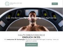 Website Screenshot Dermatologie 360° by HLCP