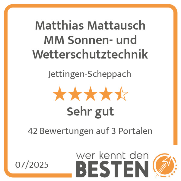 Bilder Matthias Mattausch MM Sonnen- und Wetterschutztechnik