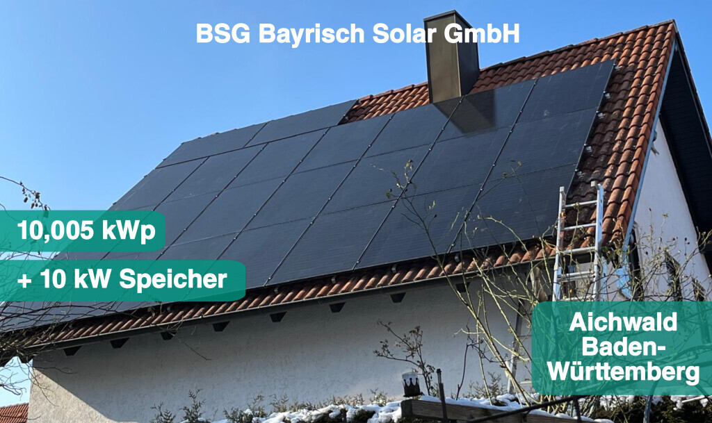 Bilder BSG Bayrisch Solar GmbH