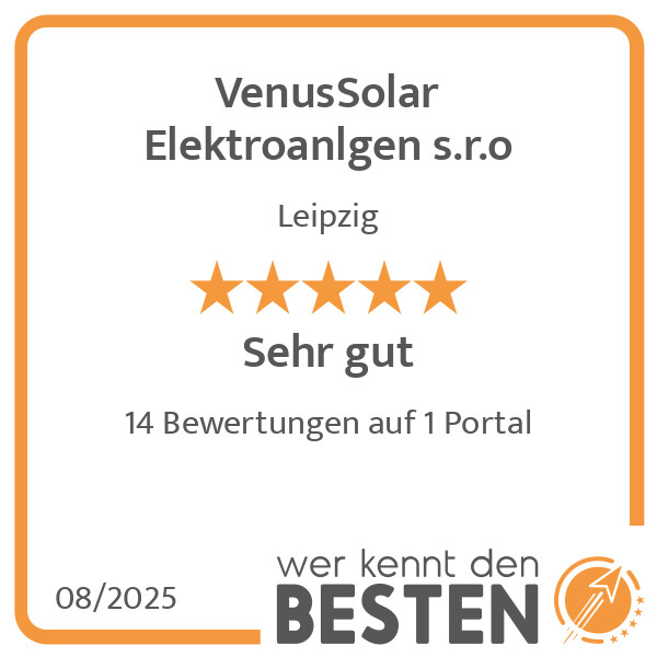 Bilder VenusSolar Elektroanlgen s.r.o