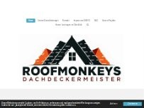 Website Screenshot RoofMonkeys