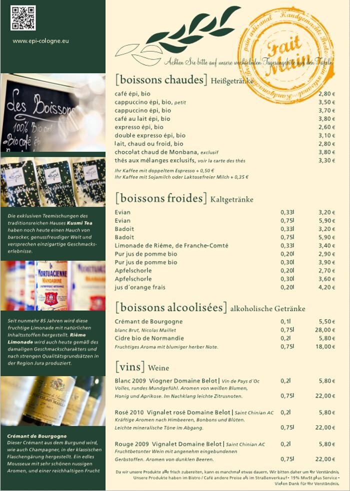 Bilder épi Boulangerie Patisserie