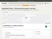 Website Screenshot BLUME2000 im Edeka Bad Bibra