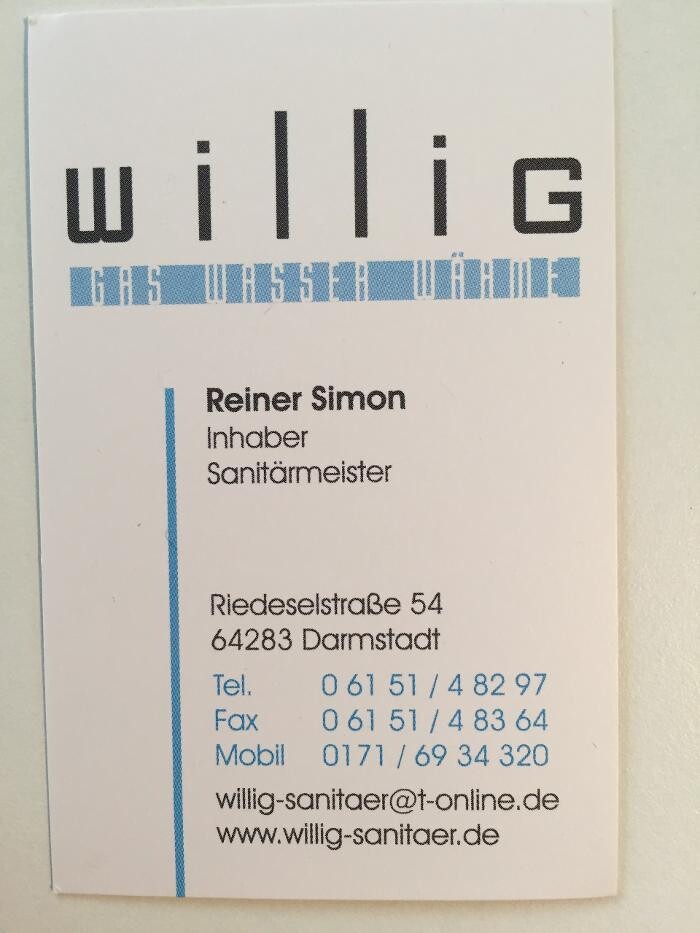 Bilder Willig Gas - Wasser - Wärme - Lüftung Reiner Simon e.K.