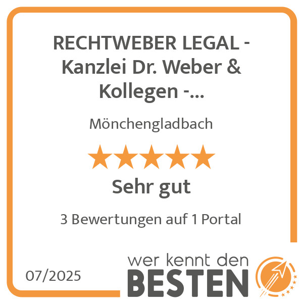 Bilder RECHTWEBER LEGAL - Kanzlei Dr. Weber & Kollegen - Rechtsanwälte