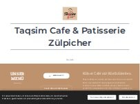 Website Screenshot Taqsim Patisserie