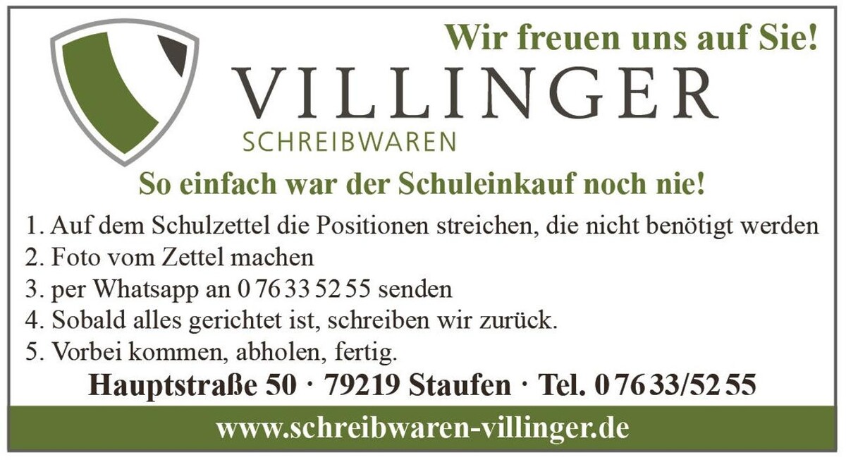 Bilder Schreibwaren Villinger e.K.