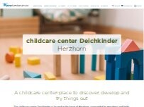Website Screenshot Deichkinder - pme Familienservice