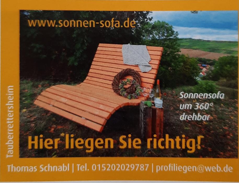 Bilder Sonnen-Sofa
