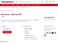 Website Screenshot Woolworth