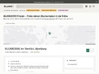 Website Screenshot BLUME2000 im Famila Lütjenburg