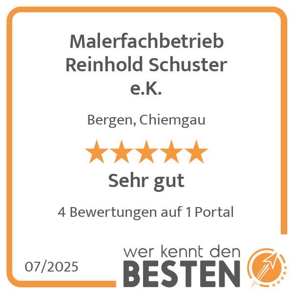 Bilder Malerfachbetrieb Reinhold Schuster e.K.
