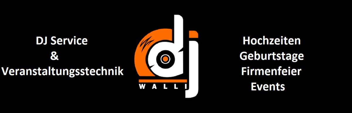 DJ Walli Hochzeits & Event Dj Logo