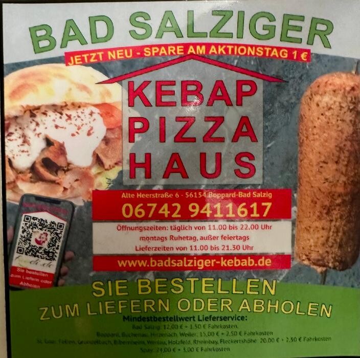 Bad Salziger Kebap Pizza Haus Logo