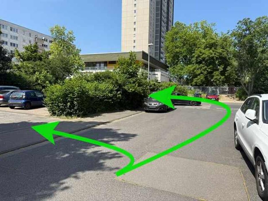 Bilder ampido Parkplatz