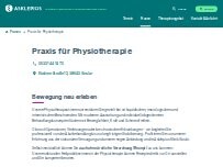 Website Screenshot Asklepios Ambulantes Therapiezentrum Goslar - Praxis für Physiotherapie