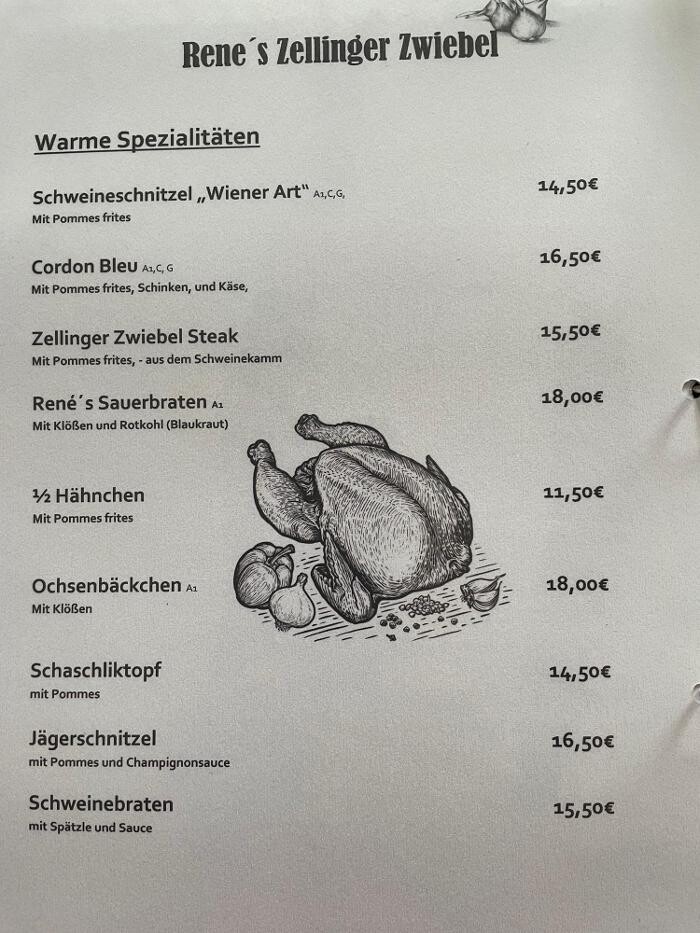 Bilder Rene's Zellinger Zwiebel