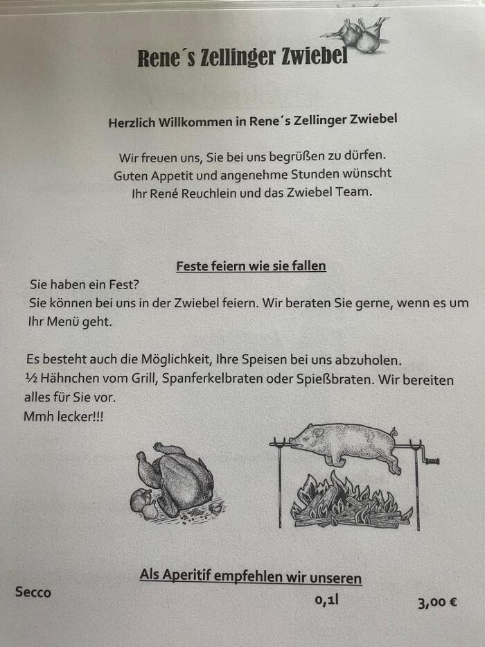 Bilder Rene's Zellinger Zwiebel
