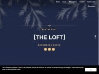 Website Screenshot THE LOFT