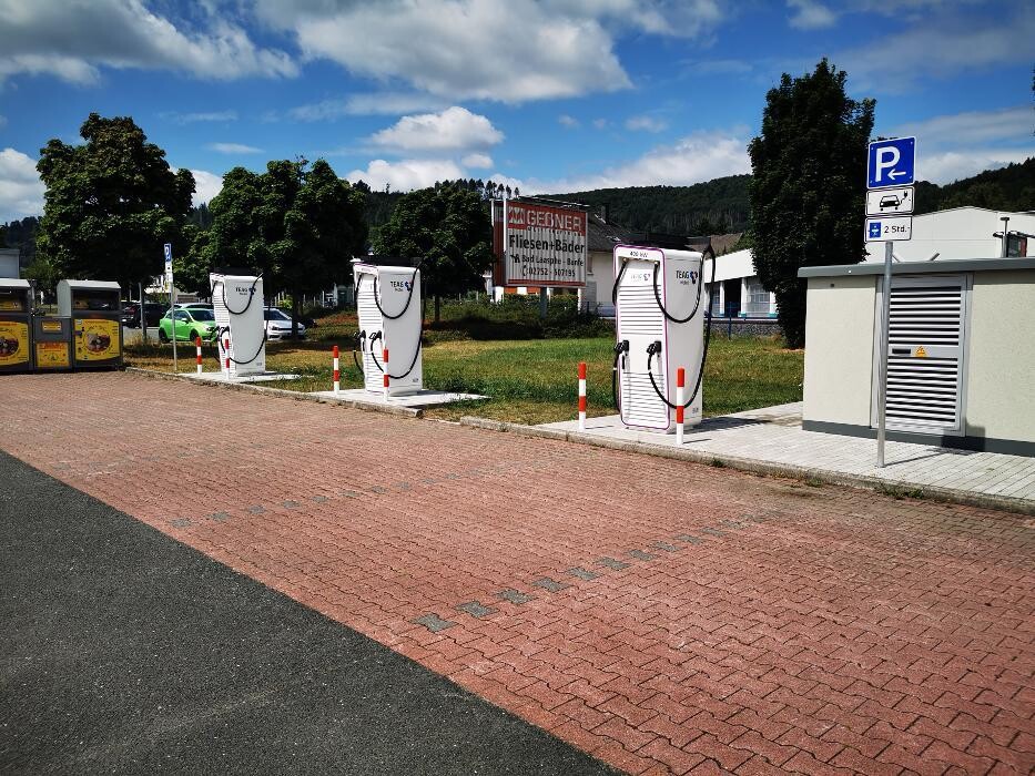 Bilder TEAG Mobil-Ladestation