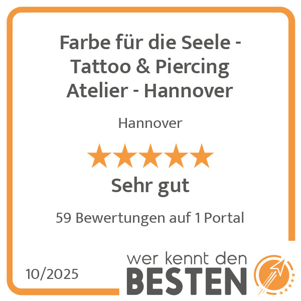 Bilder Farbe für die Seele - Tattoo & Piercing Atelier - Hannover