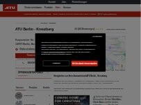 Website Screenshot ATU Berlin - Kreuzberg