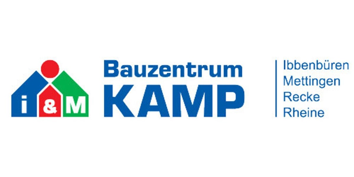 Recker Baumarkt GmbH i&M Bauzentrum KAMP Logo