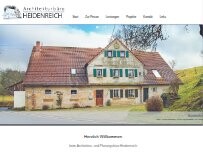 Website Screenshot Heidenreich Stefan
