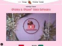Website Screenshot Crossy & Cream Aachen