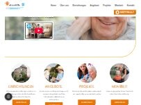 Website Screenshot Altenpflegeheim Wilhelm-Frommel