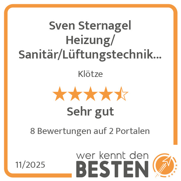 Bilder Sven Sternagel Heizung/ Sanitär/Lüftungstechnik e.K.
