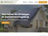 Website Screenshot CoCoSolar