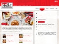 Website Screenshot Cafe Extrablatt Jülich