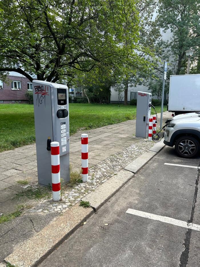 Bilder TotalEnergies Charging station