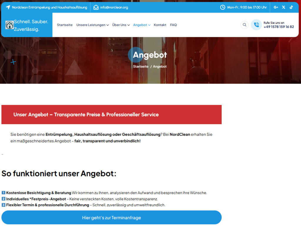 Bilder Nordclean Entrümpelung und Haushaltsauflösung