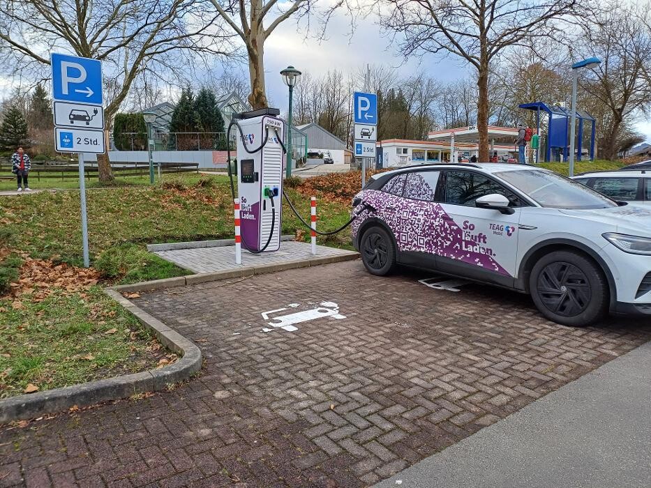 Bilder TEAG Mobil-Ladestation