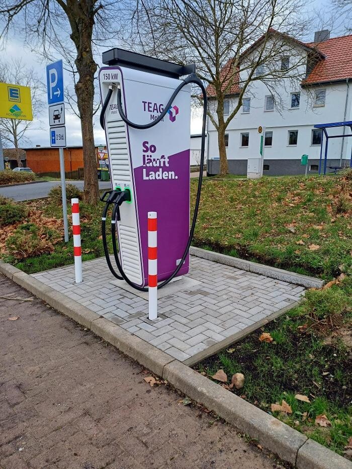 Bilder TEAG Mobil-Ladestation