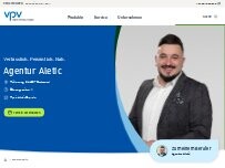 Website Screenshot VPV Versicherungen Agentur Aletic