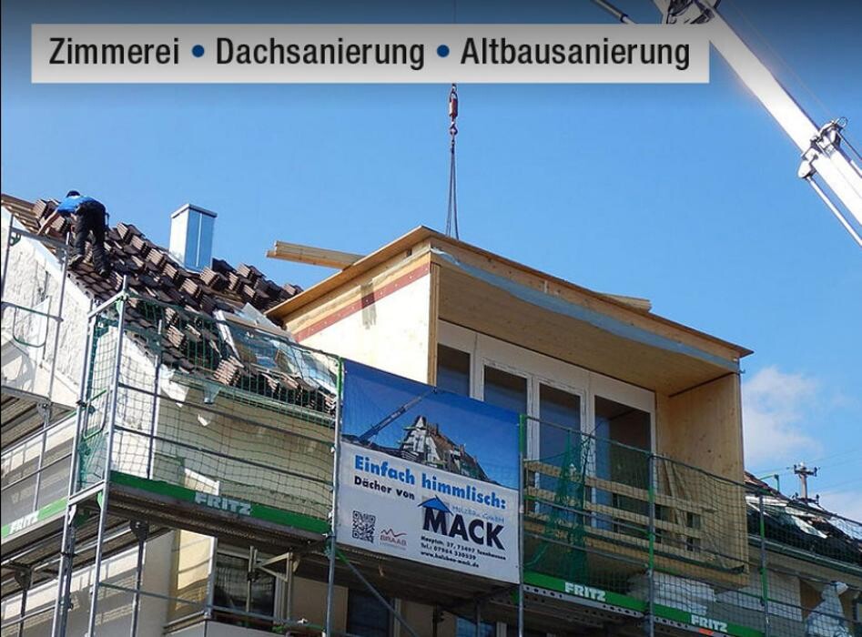 Bilder Holzbau-Mack GmbH