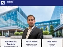 Website Screenshot Fabio Maurice Bonfiglio, Selbstständiger Finanzberater für die Deutsche Bank