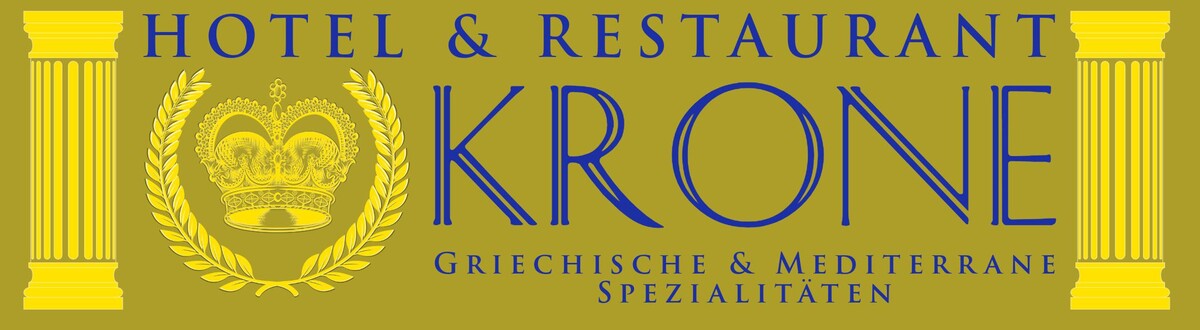 Hotel & Restaurant Krone - Griechische & Mediterrane Spezialitäten Logo