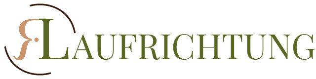 Laufrichtung Druckerei & Buchbinderei Logo