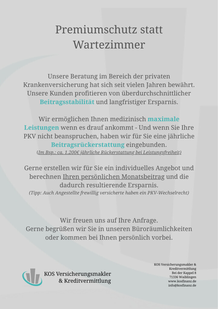 Bilder KOS Versicherungsmakler & Kreditvermittlung