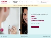 Website Screenshot ERGO Versicherung Oliver Westernströer