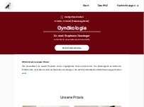 Website Screenshot Dr. med. Stephanie Zaussinger