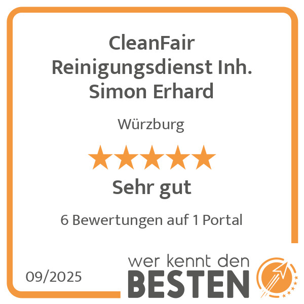 Bilder CleanFair Reinigungsdienst Inh. Simon Erhard