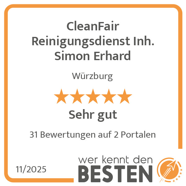 Bilder CleanFair Reinigungsdienst Inh. Simon Erhard